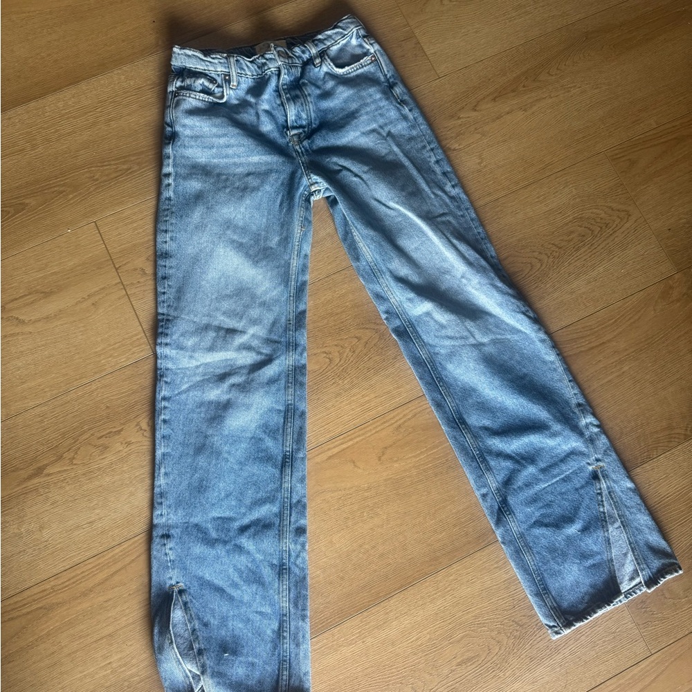 Free People Blue Boot Cut Jeans